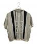 TIGHTBOOTH PRODUCTION (タイトブースプロダクション) STRIPE KNIT OPEN POLO ベージュ サイズ:M：9000円