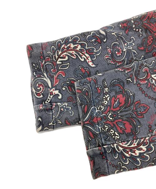 KITH（キス）KITH (キス) Printed Fleece Sport Bleecker グレー サイズ:Sの古着・服飾アイテム