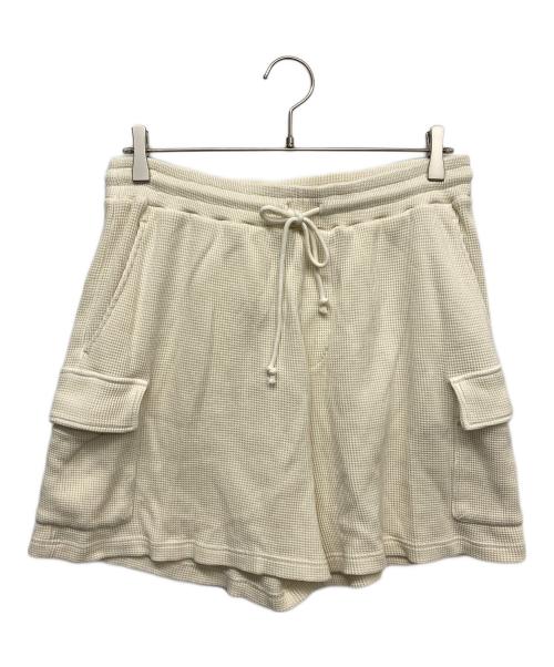 KITH（キス）KITH (キス) Waffle Fairfax Cargo Short アイボリー サイズ:Sの古着・服飾アイテム
