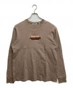 KITHキス）の古着「Through Panel Tee」｜ベージュ