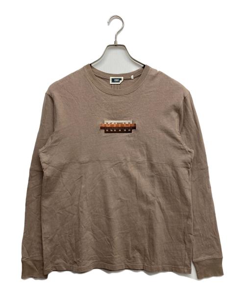 KITH（キス）KITH (キス) Through Panel Tee ベージュ サイズ:Sの古着・服飾アイテム
