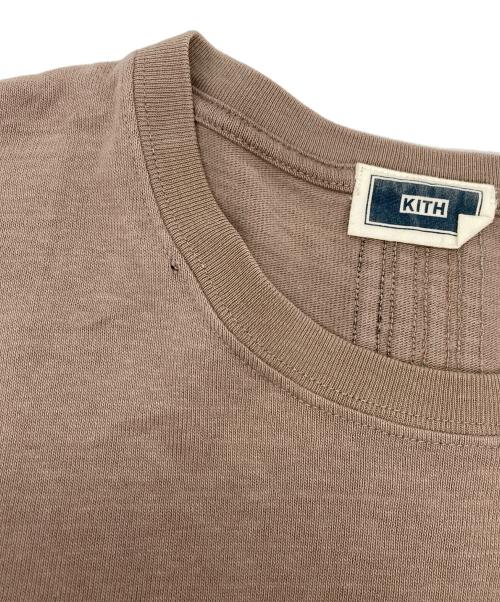 KITH（キス）KITH (キス) Through Panel Tee ベージュ サイズ:Sの古着・服飾アイテム