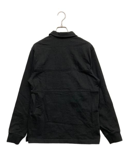 KITH（キス）KITH (キス) Carnegie Long Sleeve Rugby ブラック サイズ:XSの古着・服飾アイテム