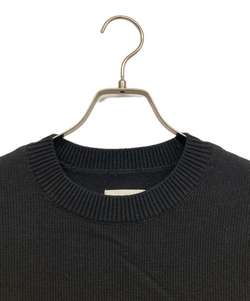 Aime Leon Dore（エメ レオン ドレ）Aime Leon Dore (エメ レオン ドレ) バイカラーニット ブラック×グレー サイズ:Sの古着・服飾アイテム