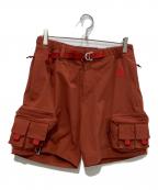 NIKE ACGナイキエーシージー）の古着「CARGO SHORT REDSTONE」｜レッド