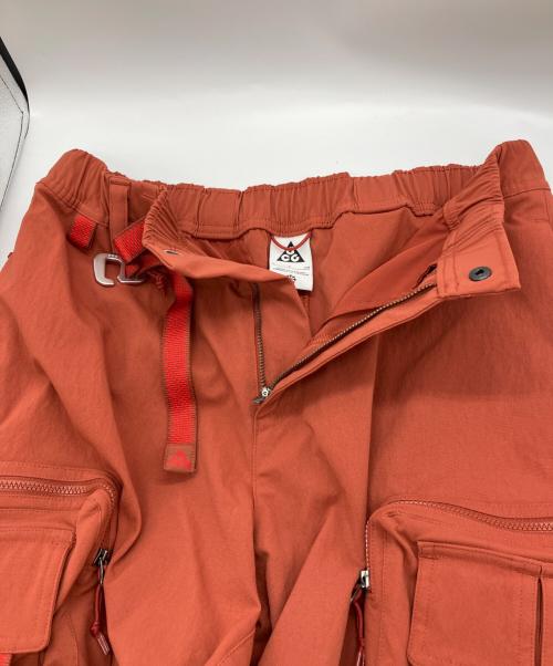 NIKE ACG（ナイキエーシージー）NIKE ACG (ナイキエーシージー) CARGO SHORT REDSTONE レッド サイズ:Sの古着・服飾アイテム