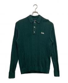 KITH（キス）の古着「ニットポロシャツ」｜グリーン
