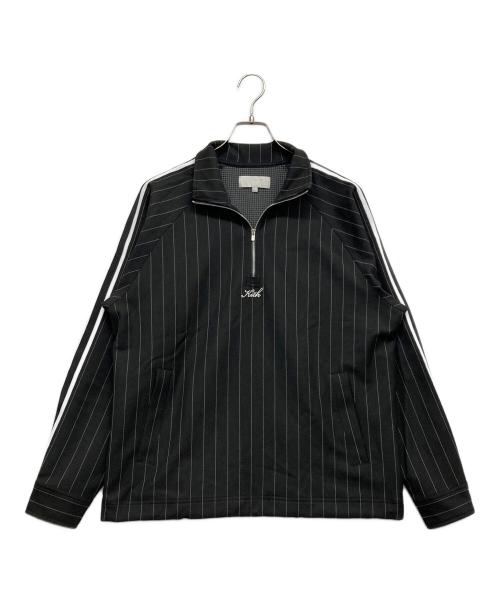 KITH（キス）KITH (キス) Double Weave Riley Quarter Zip ブラック サイズ:XSの古着・服飾アイテム