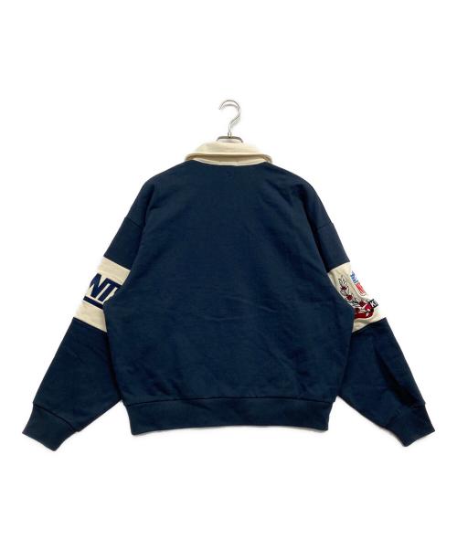 KITH（キス）KITH (キス) NFL (エヌエフエル) Giants Nelson Collared Pullover ネイビー サイズ:Sの古着・服飾アイテム