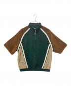 KITHキス）の古着「Linden Retro Quarter Zip」｜グリーン