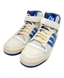 adidas（アディダス）の古着「ハイカットスニーカー」｜ホワイト×ブルー