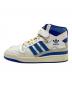 adidas (アディダス) ハイカットスニーカー ホワイト×ブルー サイズ:26.0cm：7000円