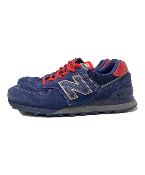NEW BALANCE（ニューバランス）NEW BALANCE (ニューバランス) ローカットスニーカー ネイビー サイズ:26.0cmの古着・服飾アイテム