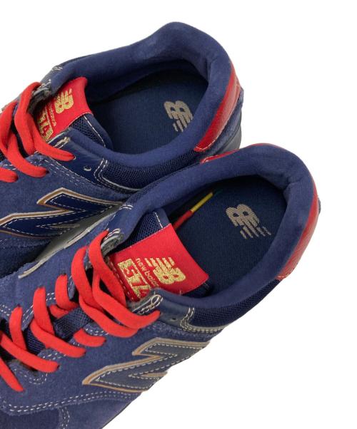 NEW BALANCE（ニューバランス）NEW BALANCE (ニューバランス) ローカットスニーカー ネイビー サイズ:26.0cmの古着・服飾アイテム