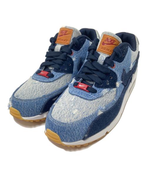 NIKE（ナイキ）NIKE (ナイキ) LEVI'S (リーバイス) AIR MAX 90 PREMIUM ID (エア マックス 90 プレミアム アイディー) インディゴ サイズ:26.0cmの古着・服飾アイテム