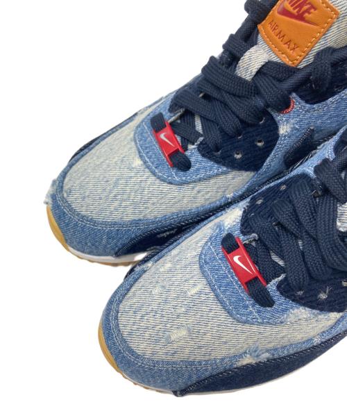 NIKE（ナイキ）NIKE (ナイキ) LEVI'S (リーバイス) AIR MAX 90 PREMIUM ID (エア マックス 90 プレミアム アイディー) インディゴ サイズ:26.0cmの古着・服飾アイテム