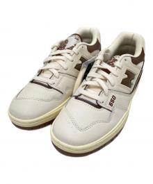 NEW BALANCE×Aime Leon Dore（ニューバランス×エメ レオン ドレ）の古着「ローカットスニーカー」｜ナチュラル×ブラウン