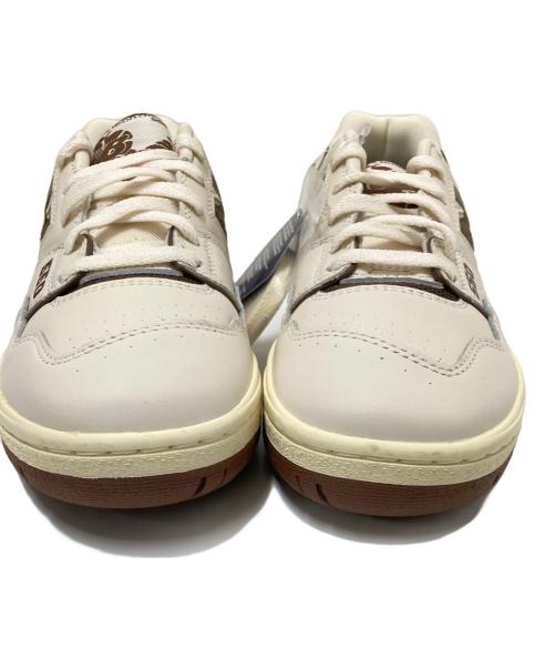 NEW BALANCE（ニューバランス）NEW BALANCE (ニューバランス) Aime Leon Dore (エメ レオン ドレ) ローカットスニーカー ナチュラル×ブラウン サイズ:25.5cmの古着・服飾アイテム