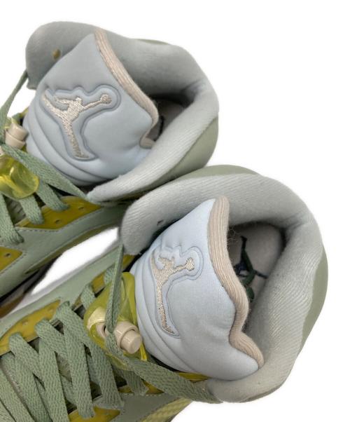 NIKE（ナイキ）NIKE (ナイキ) ハイカットスニーカー グリーン サイズ:25.5cmの古着・服飾アイテム