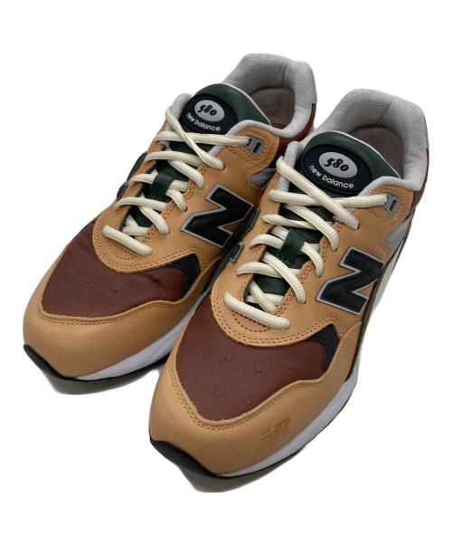 NEW BALANCE（ニューバランス）NEW BALANCE (ニューバランス) ATMOS (アトモス) ローカットスニーカー ブラウン サイズ:25.5の古着・服飾アイテム