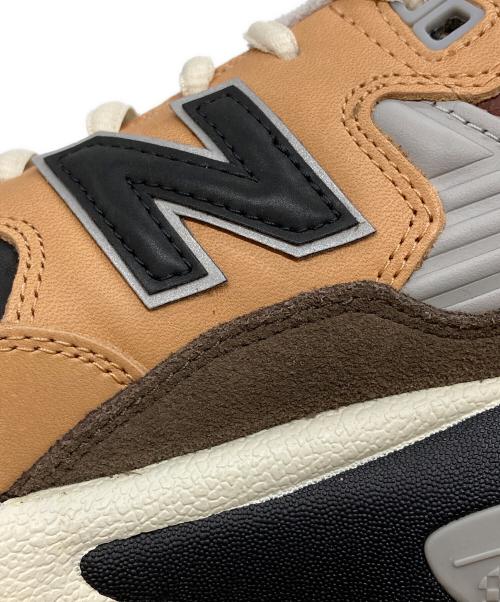 NEW BALANCE（ニューバランス）NEW BALANCE (ニューバランス) ATMOS (アトモス) ローカットスニーカー ブラウン サイズ:25.5の古着・服飾アイテム