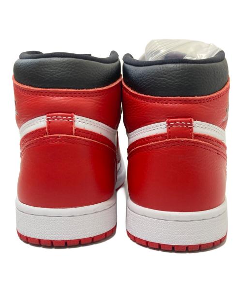 NIKE（ナイキ）NIKE (ナイキ) ハイカットスニーカー レッド×ホワイト サイズ:25.5cmの古着・服飾アイテム
