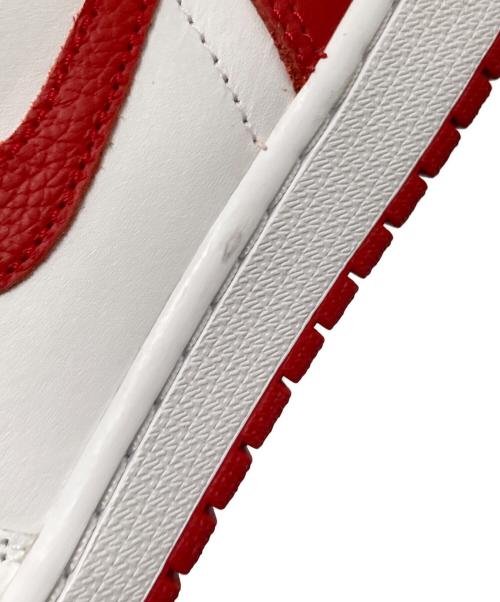 NIKE（ナイキ）NIKE (ナイキ) ハイカットスニーカー レッド×ホワイト サイズ:25.5cmの古着・服飾アイテム