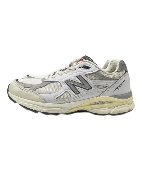NEW BALANCE（ニューバランス）NEW BALANCE (ニューバランス) ローカットスニーカー ホワイト サイズ:25.5cmの古着・服飾アイテム