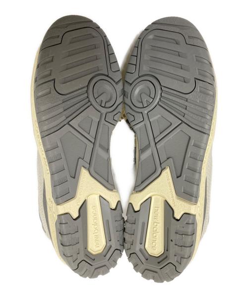 NEW BALANCE（ニューバランス）NEW BALANCE (ニューバランス) Aime Leon Dore (エメ レオン ドレ) ローカットスニーカー ホワイト×グレー サイズ:25.5cmの古着・服飾アイテム