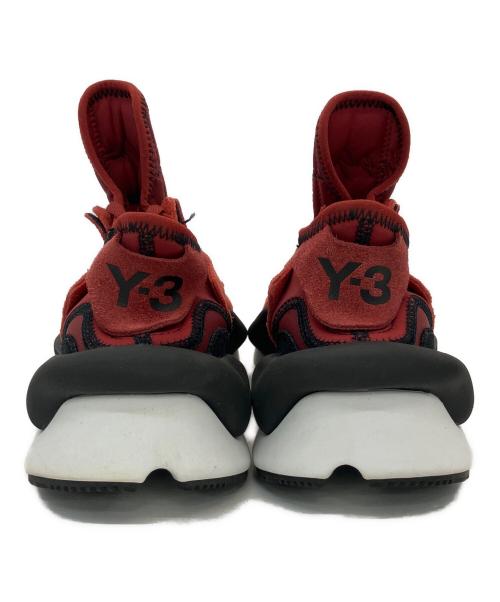 Y-3（ワイスリー）Y-3 (ワイスリー) Y-3(ワイスリー)	Kaiwaハイカットスニーカー レッド サイズ:25.5cmの古着・服飾アイテム