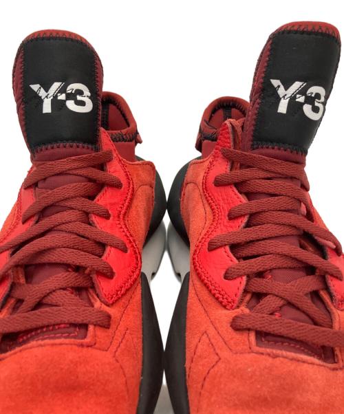 Y-3（ワイスリー）Y-3 (ワイスリー) Y-3(ワイスリー)	Kaiwaハイカットスニーカー レッド サイズ:25.5cmの古着・服飾アイテム