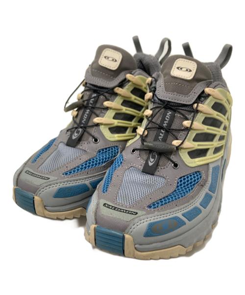 SALOMON（サロモン）SALOMON (サロモン) ローカットスニーカー グレー サイズ:26.0㎝の古着・服飾アイテム