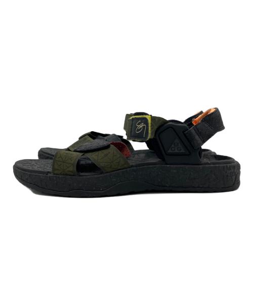 NIKE ACG（ナイキエーシージー）NIKE ACG (ナイキエーシージー) Sig Zane Designs (シグ ゼーン デザインズ) ベルトサンダル ブラック サイズ:25.0cmの古着・服飾アイテム
