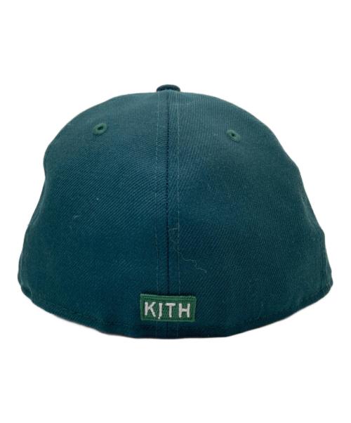 New Era（ニューエラ）New Era (ニューエラ) KITH (キス) キャップ グリーン サイズ:7 3/8の古着・服飾アイテム