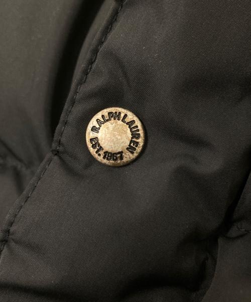 POLO RALPH LAUREN（ポロ・ラルフローレン）POLO RALPH LAUREN (ポロ・ラルフローレン) ダウンベスト ブラック サイズ:XSの古着・服飾アイテム