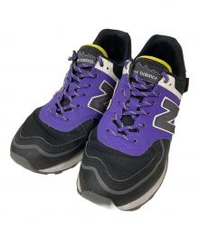 NEW BALANCE（ニューバランス）の古着「ローカットスニーカー」｜ブラック×パープル