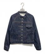 sisisi comfortスースース―コンフォート）の古着「BASIC DENIM JACKET」｜インディゴ