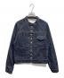 sisisi comfort（スースース―コンフォート）の古着「BASIC DENIM JACKET」｜インディゴ