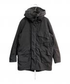 C.P COMPANYシーピーカンパニー）の古着「Quartz/ガーメントダイ フィッシュテールパーカ」｜ブラック