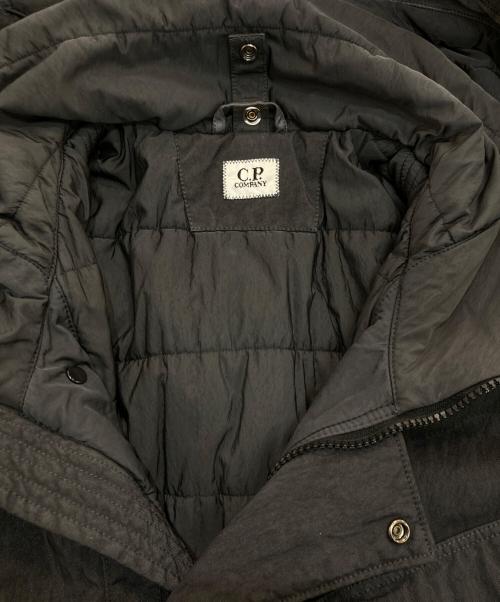 C.P COMPANY（シーピーカンパニー）C.P COMPANY (シーピーカンパニー) Quartz/ガーメントダイ フィッシュテールパーカ ブラック サイズ:50の古着・服飾アイテム