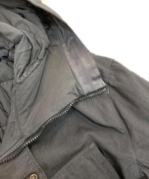 C.P COMPANY（シーピーカンパニー）C.P COMPANY (シーピーカンパニー) Quartz/ガーメントダイ フィッシュテールパーカ ブラック サイズ:50の古着・服飾アイテム