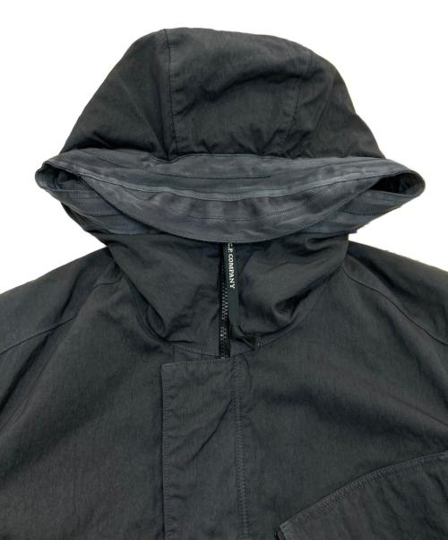 C.P COMPANY（シーピーカンパニー）C.P COMPANY (シーピーカンパニー) Quartz/ガーメントダイ フィッシュテールパーカ ブラック サイズ:50の古着・服飾アイテム