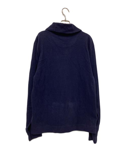POLO RALPH LAUREN（ポロ・ラルフローレン）POLO RALPH LAUREN (ポロ・ラルフローレン) コットンショールカラーカーディガン ネイビー サイズ:Lの古着・服飾アイテム