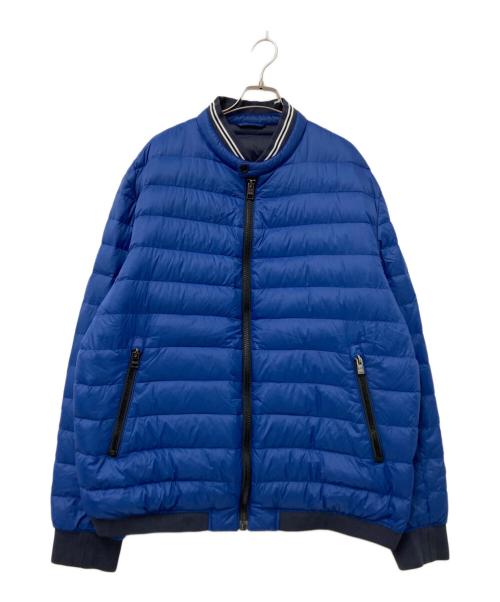 BOSS HUGO BOSS（ボス ヒューゴボス）BOSS HUGO BOSS (ボス ヒューゴボス) ダウンジャケット ブルー サイズ:US:46Rの古着・服飾アイテム