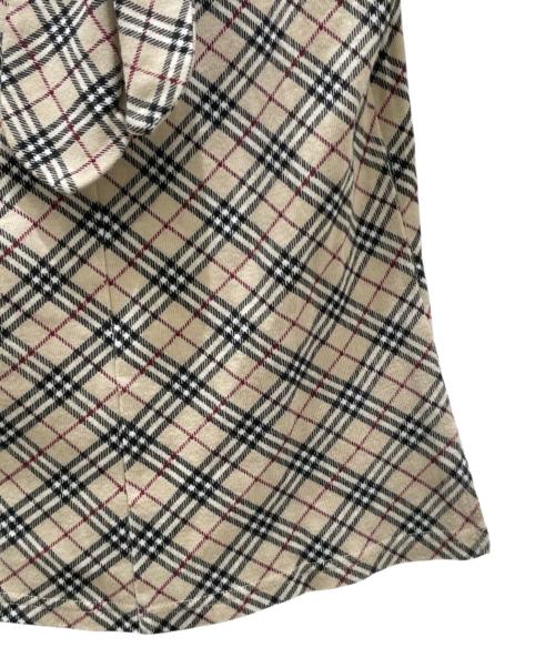BURBERRY BLUE LABEL（バーバリー ブルー レーベル）BURBERRY BLUE LABEL (バーバリー ブルー レーベル) ノバチェックタンクトップ ベージュ サイズ:38の古着・服飾アイテム