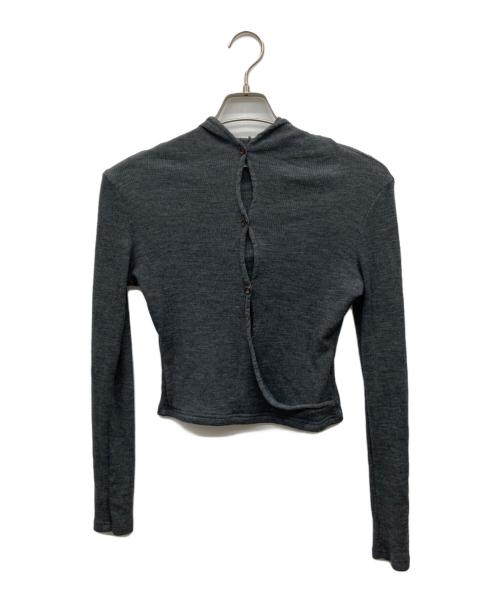 ZOE（ゾーイ）zoe (ゾーイ) Hoodie tops グレー サイズ:Freeの古着・服飾アイテム