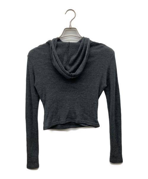 ZOE（ゾーイ）zoe (ゾーイ) Hoodie tops グレー サイズ:Freeの古着・服飾アイテム