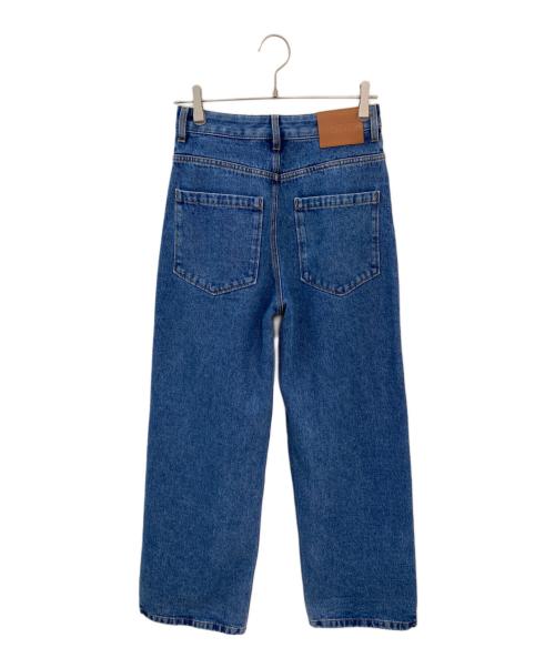 LOEWE（ロエベ）LOEWE (ロエベ) アナグラム バギー ジーンズ インディゴ サイズ:36の古着・服飾アイテム