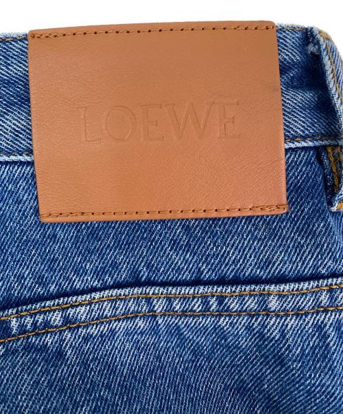 LOEWE（ロエベ）LOEWE (ロエベ) アナグラム バギー ジーンズ インディゴ サイズ:36の古着・服飾アイテム