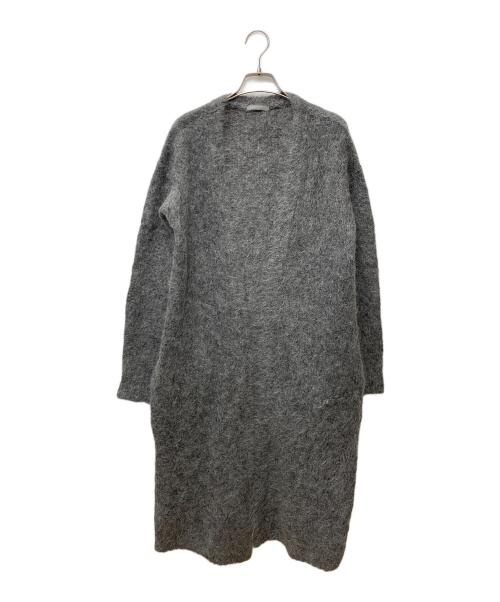 theory luxe（セオリーリュクス）theory luxe (セオリーリュクス) アルパカ混ロングカーディガン グレー サイズ:38の古着・服飾アイテム